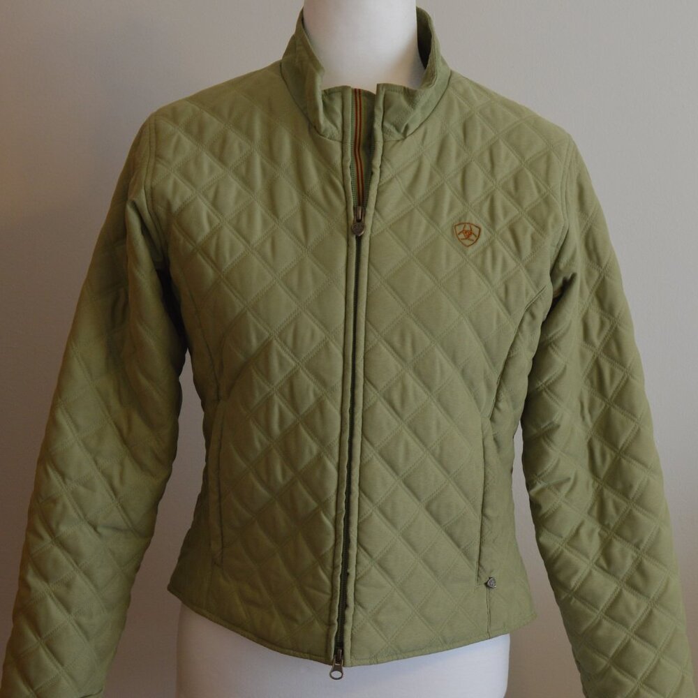 Vintage Ariat Quilted Barn Jacket